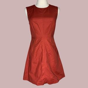 Maeve Burnt Orange A Line Dress